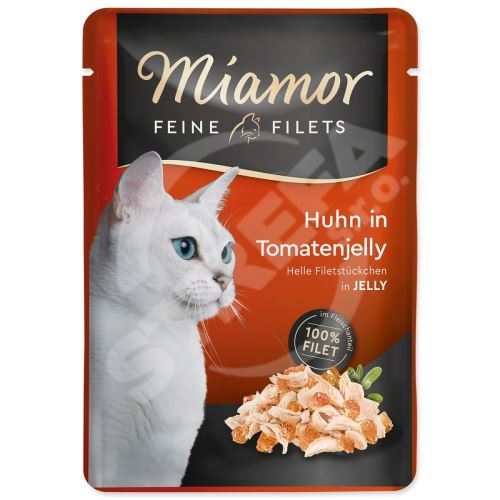 MIAMOR Feine Filets kuracie mäso + paradajky v želé 100 g