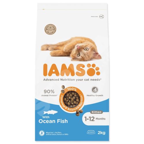 IAMS Cat Kitten Ocean Fish 2kg