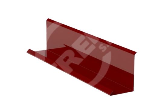 Obloženie stien RŠ 250, CLR obojstranne sfarbené, tmavočervené (RAL 3009)