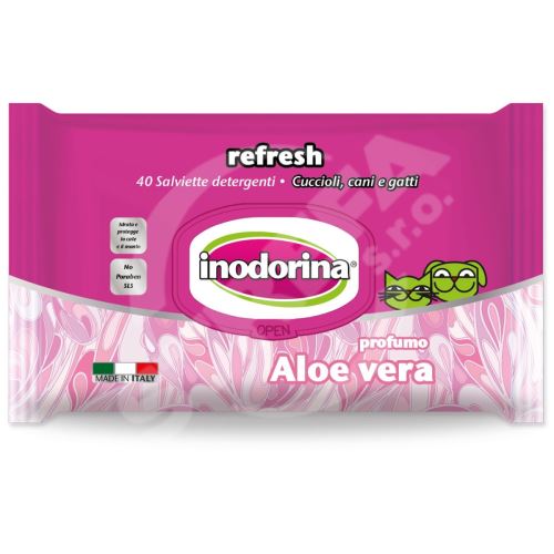 Obrúsky Aloe Vera 40 ks