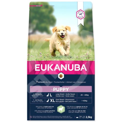 EUKANUBA Puppy Large & Giant Breed Lamb 2,5 kg