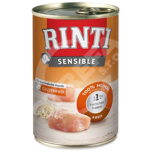 RINTI Sensible kuracie mäso v konzerve + ryža 400 g