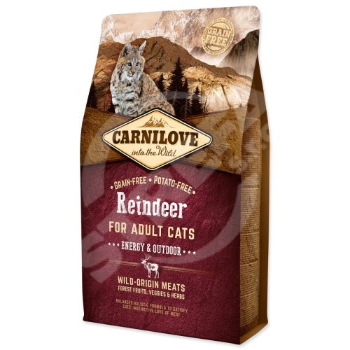 Carnilove Adult Energy & Outdoor Reindeer 2kg