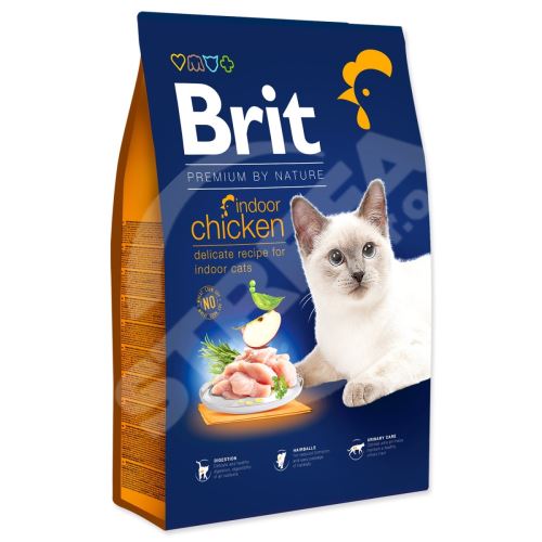 Brit Premium by Nature Cat Indoor Chicken 8kg