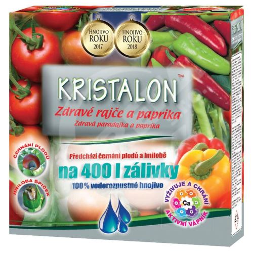 Kristalon hnojivo pre zdravé paradajky a papriky 500g