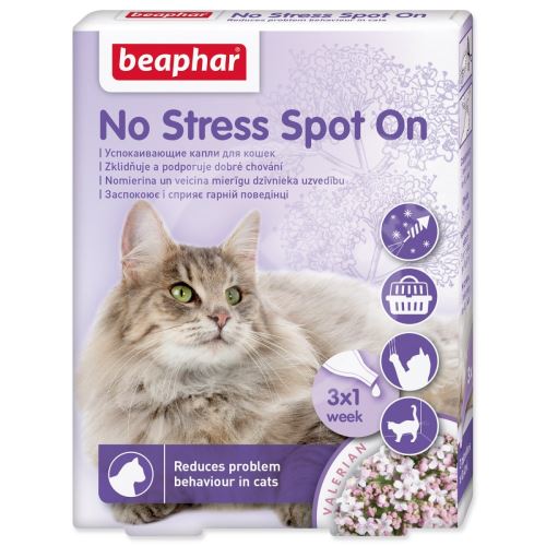 Spot On No Stress pre mačky 1,2 ml