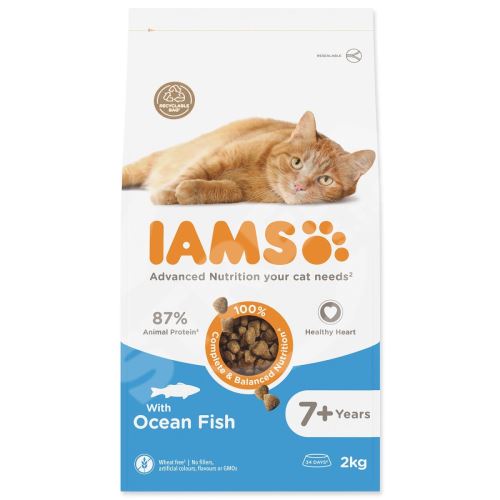 IAMS Cat Senior Ocean Fish 2kg