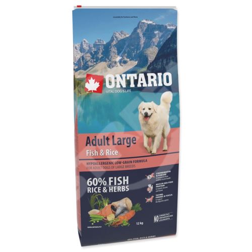 Dog Adult Large Fish & Rice 12 kg