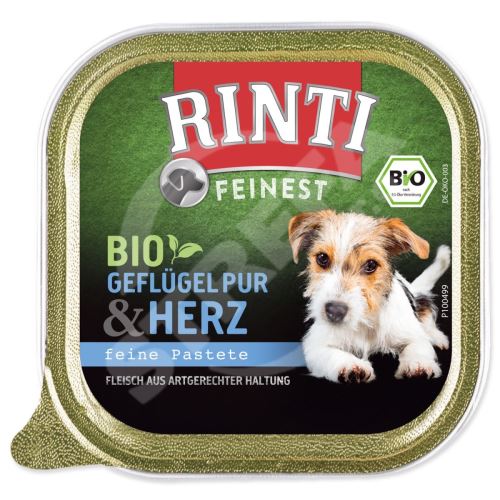 RINTI Hydinové srdiečka BIO 150 g