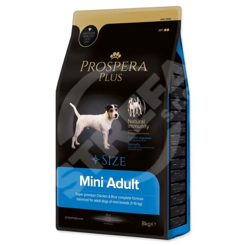 Prospera Plus Mini Adult kuracie mäso s ryžou 8kg