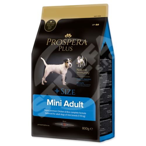 Prospera Plus Mini Adult kuracie mäso s ryžou 0,8kg