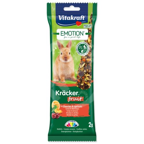 VITAKRAFT Emotion Kracker ovocné tyčinky pre králiky 112 g