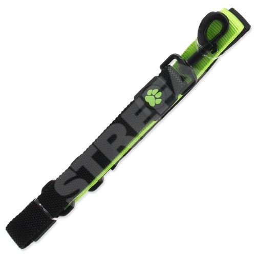 Vodítko DOG Bungee Neoprene Long lime L 1 ks