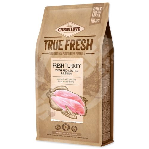 CARNILOVE True Fresh TURKEY pre dospelých psov 4 kg