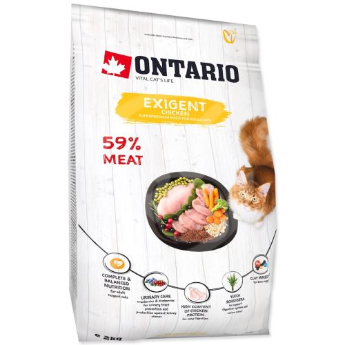 Ontario Cat Exigent 2kg