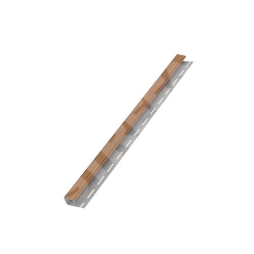 Plastový profil BRYZA "J", dĺžka 3M, Oak Winchester