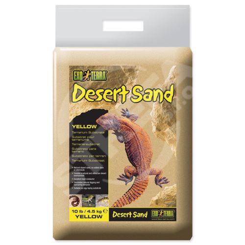 EXO TERRA púštny žltý piesok 4,5 kg