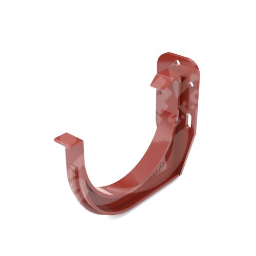BRYZA PVC žľabový hák Ø 100 mm, červený RAL 3011