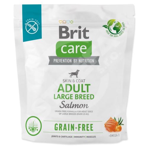 BRIT Care Dog bez obilnín pre dospelé veľké plemená 1 kg