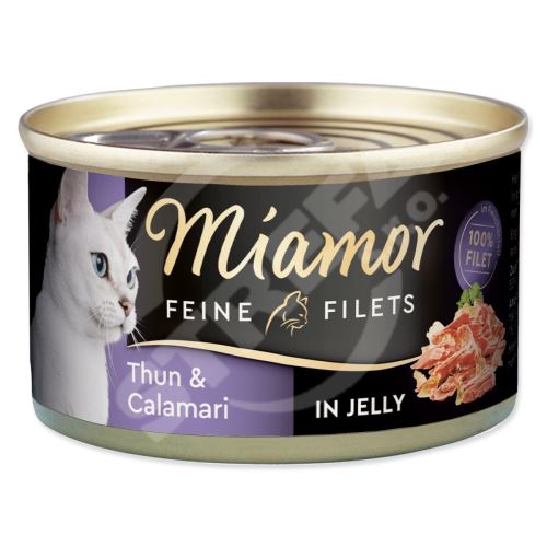 MIAMOR Feine Filets tuniak v konzerve + kalamáre v želé 100 g