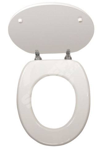 Toaletné sedadlo MDF biele