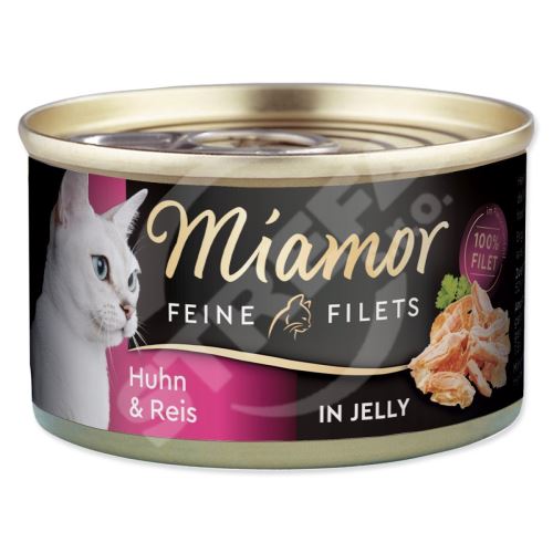 MIAMOR Feine Filets kuracie mäso v konzerve + ryža v želé 100 g