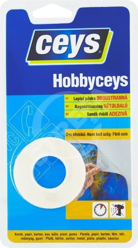 Obojstranná páska CEYS - HOBBY 15mmx2m