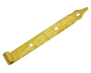 Pásový záves ZP 300 d 13, 300x35/4,0 d 13 mm, žltý - balenie 1 ks