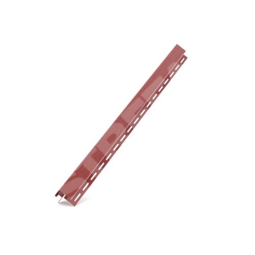Plastový rohový profil BRYZA, dĺžka 3M, červená RAL 3011