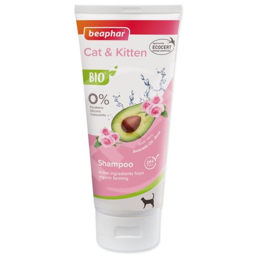 BIO šampón pre mačky a mačiatka 200 ml