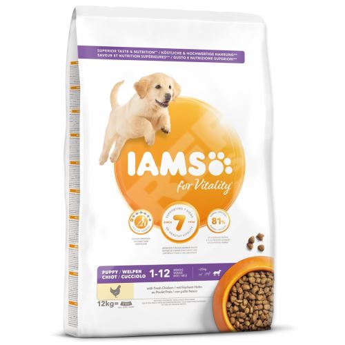 IAMS Dog Puppy Large Chicken 12kg