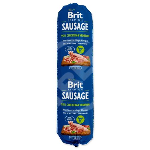 BRIT Premium Dog Sausage Chicken & Venison 800 g