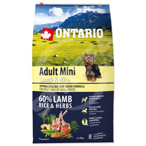 Dog Adult Mini Lamb & Rice 6,5 kg