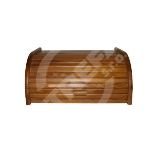 Chlebník 39x28x18cm drevený svetlý orech