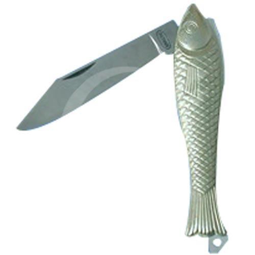Vreckový nôž na ryby 7,8 cm z nerezovej ocele ZB