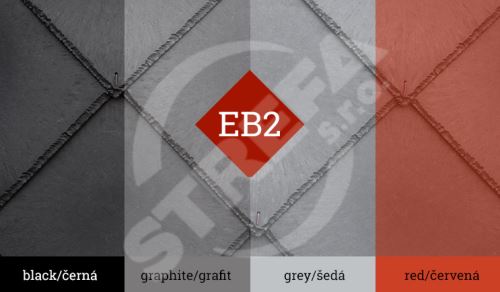 Ekoternit EB2, veľká šablóna (415x415mm), grafit