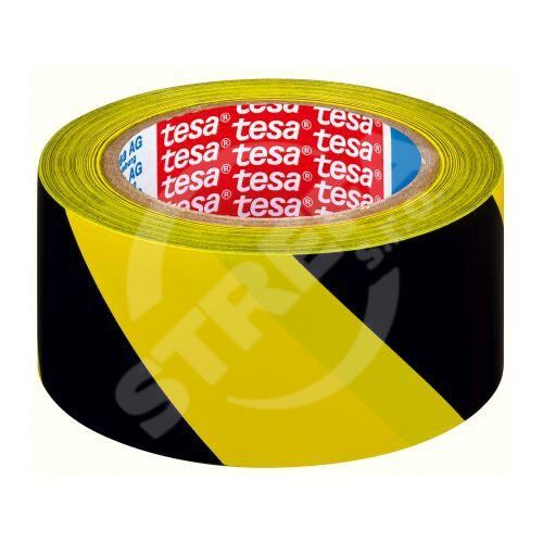 Výstražná páska 50mmx33m žlto-čierna samolepiaca TESA