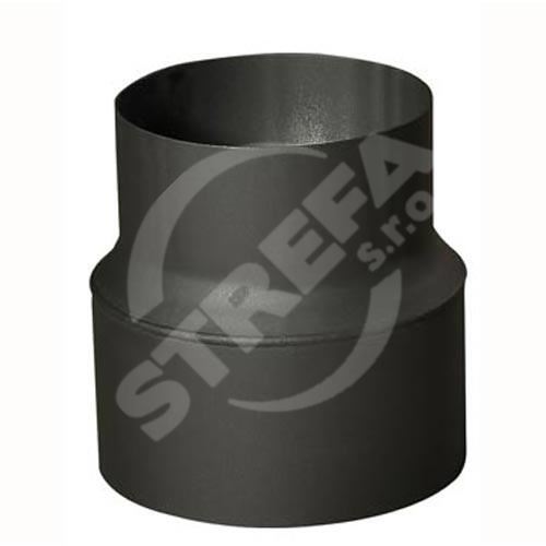 Redukcia na potrubie 150/130 mm (dĺžka 160 mm) čierna