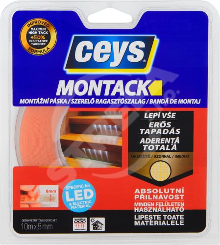 Obojstranná montážna páska CEYS - MONTACK