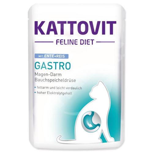 Kapsule KATTOVIT Gastro kačica + ryža 85 g