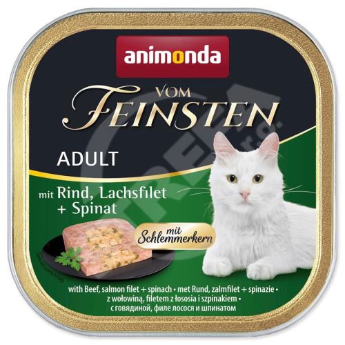 Vom Feinstein hovädzie mäso + losos + špenátová paštéta 100 g