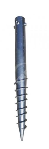 Zemná skrutka VZM 68x580mm, 3 x M8 - záhrada, hobby, oplotenie, tyč nie je súčasťou balenia - balenie po 1 ks