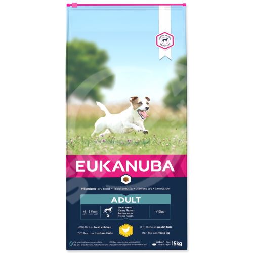 EUKANUBA Dospelé malé plemeno 15 kg