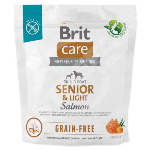 BRIT Care Dog Grain-free Senior & Light 1 kg