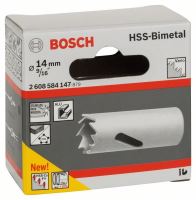 BOSCH Děrovka HSS-bimetal pro standardní adaptér 14 mm, 9/16" 2608584147 BOSCH Děrovka HSS-bimetal pro standardní adaptér 14 mm, 9/16" 2608584147