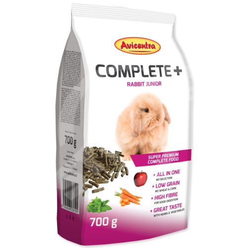 Avicentra COMPLETE+ králik junior 700g