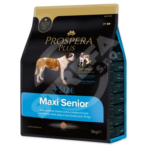 Prospera Plus Maxi Senior kuracie mäso s ryžou 3kg