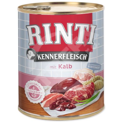 Konzerva RINTI Kennerfleisch teľacie mäso 800 g