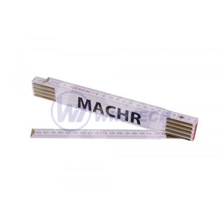Skladací 2m MACHR (PROFI, biely, drevo) / balenie 1 ks